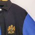 ポロバイラルフローレン Polo by RALPH LAUREN 90S レーヨン混 ロゴ刺繍 Rugby Shirt L/S ポロシャツ メンズ import:L