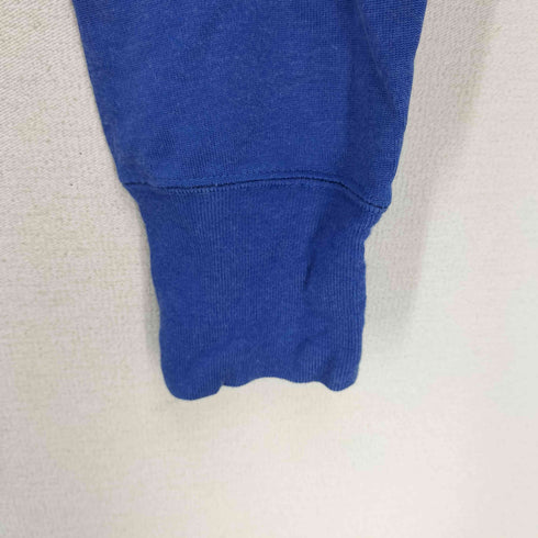 ポロバイラルフローレン Polo by RALPH LAUREN 90S レーヨン混 ロゴ刺繍 Rugby Shirt L/S ポロシャツ メンズ import:L