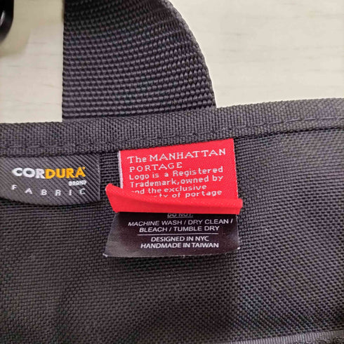 マンハッタンポーテージ Manhattan Portage ロゴパッチ ミニメッセンジャーバッグ レディース