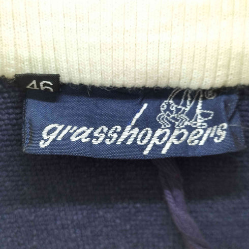 Grasshoppers 80S OPTIジップ スタンドネック バイカラー トラックジャケット ジャージ メンズ 46