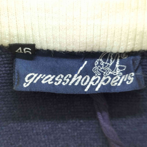 Grasshoppers 80S OPTIジップ スタンドネック バイカラー トラックジャケット ジャージ メンズ 46