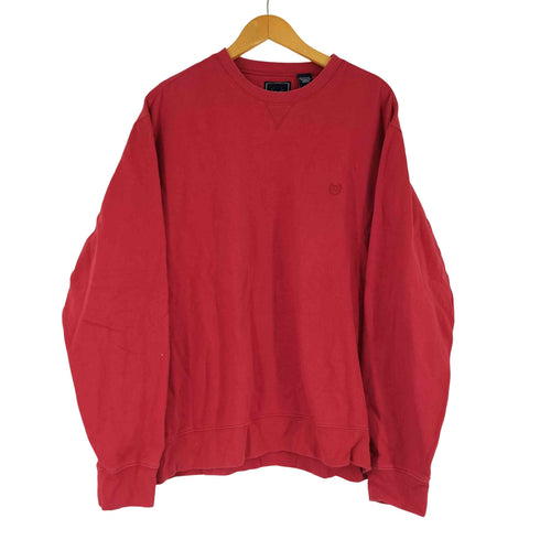 チャップス CHAPS SUEDED FLEECE ワンポイント刺繍 コットンスウェット メンズ JPN:L