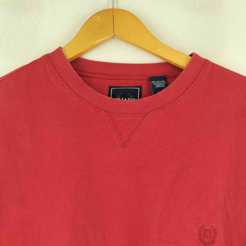 チャップス CHAPS SUEDED FLEECE ワンポイント刺繍 コットンスウェット メンズ JPN:L