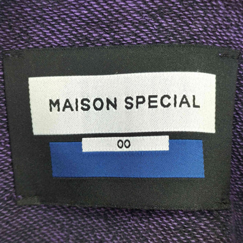メゾンスペシャル MAISON SPECIAL ウォッシュ加工 クルーネックスウェット メンズ JPN:0