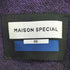 メゾンスペシャル MAISON SPECIAL ウォッシュ加工 クルーネックスウェット メンズ JPN:0