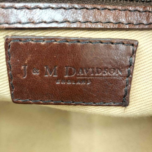 ジェイアンドエムデヴィッドソン J&M Davidson レザー切替 スタッズ トートバッグ レディース