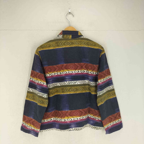 CHICO'S DESIGN ネイティブデザインビジュー装飾シャツジャケット メンズ 1