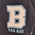 BAD BOY 90~00S Vネック Bロゴニット メンズ JPN:L