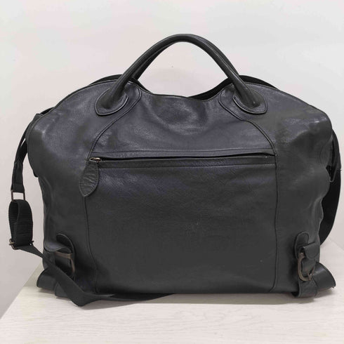 2WAY レザー ボストンバッグ ショルダーバッグ メンズ