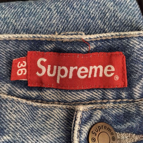 シュプリーム Supreme Handstyle Denim Painter Short メンズ FR:36-38