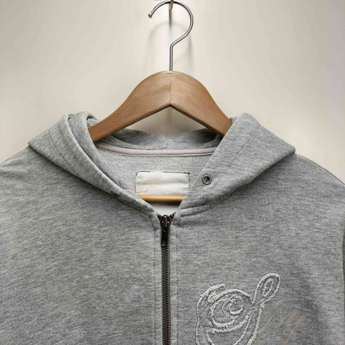 ステューシー Stussy 00S ロゴ刺繍ジップパーカー メンズ