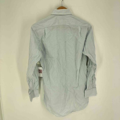 バーバリーズ BURBERRYS 80-90S 白タグ OLD L/S ストライプシャツ レディース 38-80