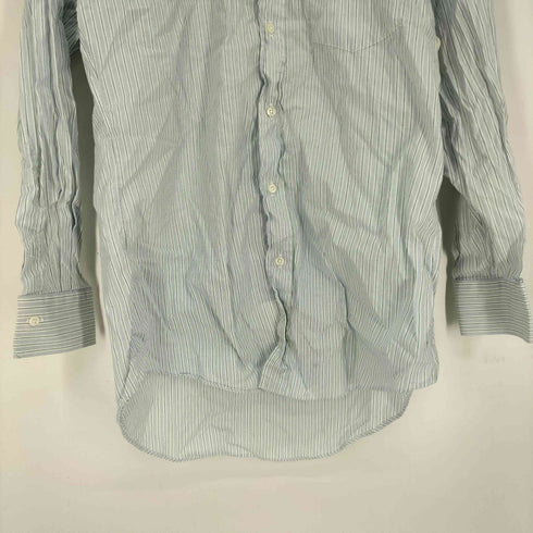 バーバリーズ BURBERRYS 80-90S 白タグ OLD L/S ストライプシャツ レディース 38-80