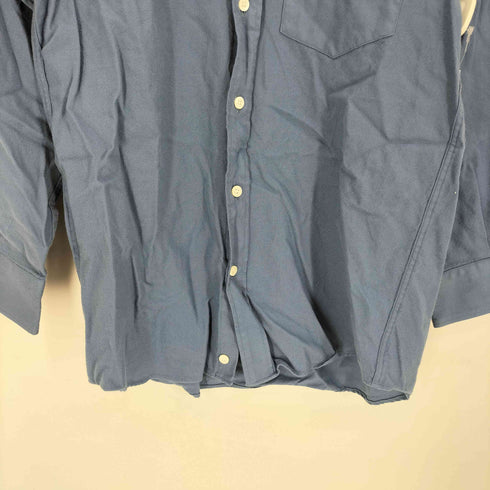 バーバリーロンドン BURBERRY LONDON ホース刺繍 カシミヤ混 L/S シャツ メンズ import:S