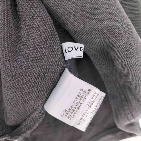 ラブレス LOVELESS Vネック サイドスリット プルオーバー スウェット メンズ FREE
