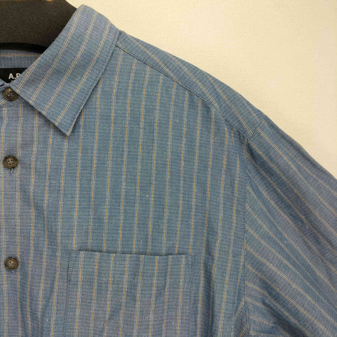 アーペーセー A.P.C. リラックスフィットコットンリネンシャツ メンズ import:L