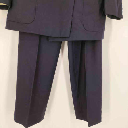 ニナリッチ NINA RICCI ピークドラペル ダブル テーラードジャケット 紺ブレ メンズ