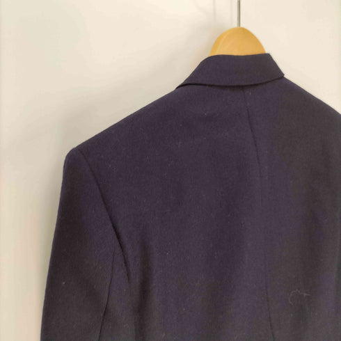 ニナリッチ NINA RICCI ピークドラペル ダブル テーラードジャケット 紺ブレ メンズ