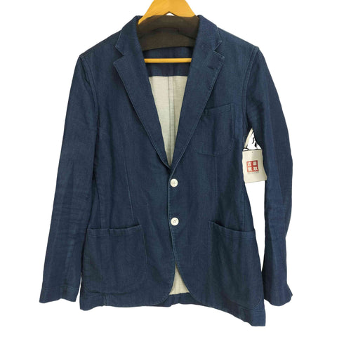 メーカーズシャツカマクラ Makers Shirt 鎌倉 シャンブレー テーラードジャケット メンズ JPN:L