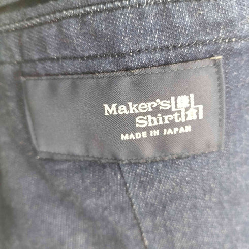 メーカーズシャツカマクラ Makers Shirt 鎌倉 シャンブレー テーラードジャケット メンズ JPN:L