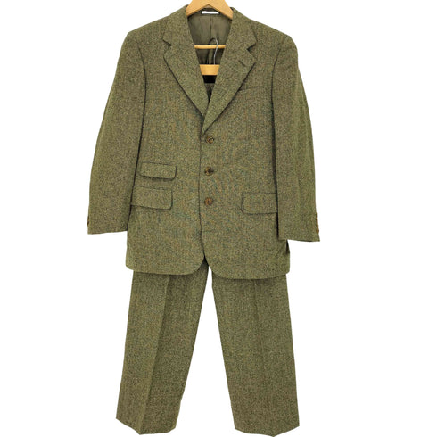 バーバリーズ BURBERRYS 80-90S 日本製 シングルブレスト テーラード ジャケット スラックス セットアップ メンズ