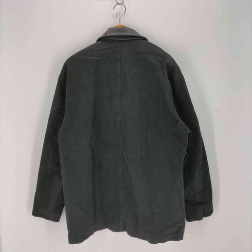 ザラ ZARA コンビキルティングパーカー メンズ import:L