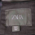 ザラ ZARA コンビキルティングパーカー メンズ import:L
