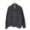 ザラ ZARA ステッチ インディゴデニムシャツジャケット メンズ import:L