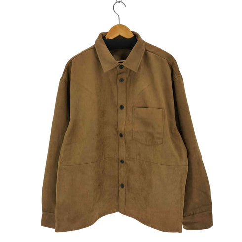 エイチアンドエム H&M スエードライク ボックスシャツジャケット メンズ JPN:XXL