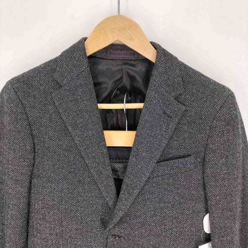 パーソンズフォーメン person's for men ヘリンボーン 2ピース セットアップ スーツ メンズ