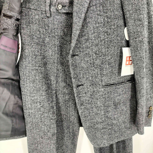 パーソンズフォーメン person's for men ヘリンボーン 2ピース セットアップ スーツ メンズ