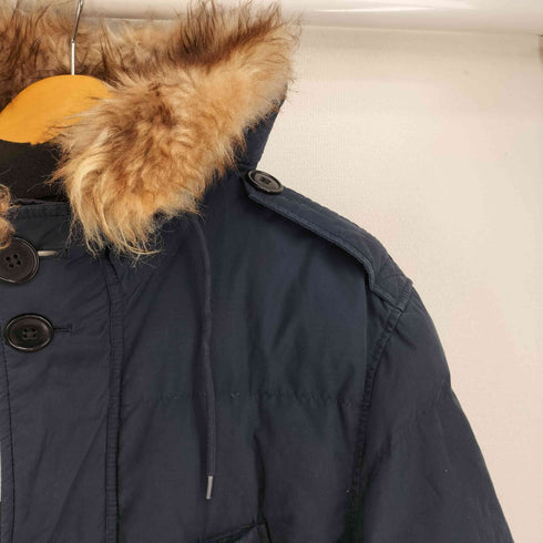 ポロラルフローレン POLO RALPH LAUREN 90S ファーフード モッズ ダウンジャケット メンズ import:S