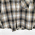 ザラ ZARA L/Sオンブレチェックシャツ メンズ import:XL