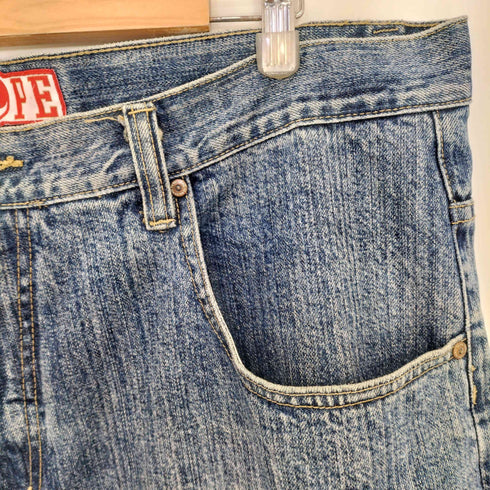 ペペジーンズロンドン PEPE JEANS LONDON Y2K 刺繍 バギー デニム メンズ 42