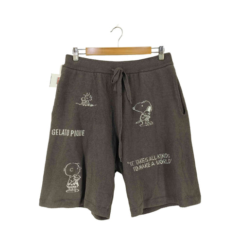 ジェラートピケオム Gelato Pique Homme モノグラムJQDハーフパンツ メンズ JPN:L
