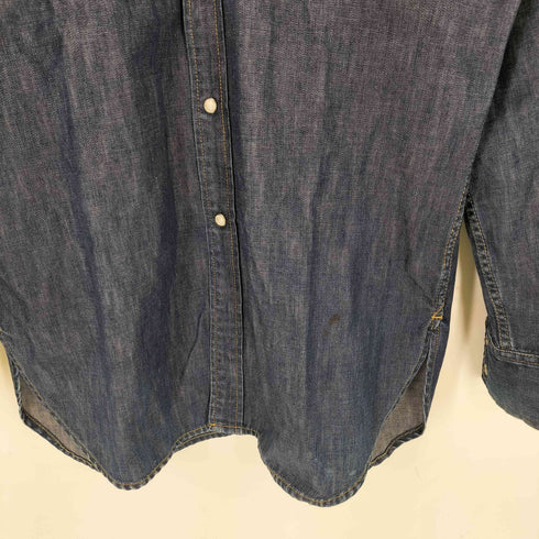 リーバイス Levis インディゴ ウエスタンデニムシャツ メンズ JPN:M
