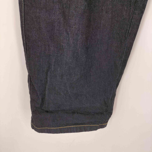 ザラ ZARA ボタンフライ インディゴワイドデニム メンズ 44