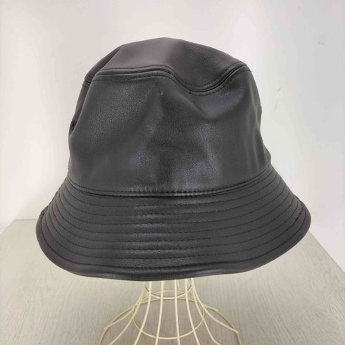ノーアイディー NO ID. シンセティックレザーバケットハット メンズ ONE SIZE