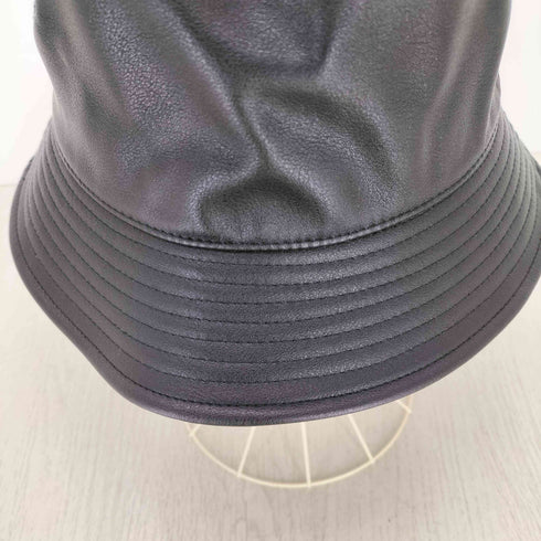 ノーアイディー NO ID. シンセティックレザーバケットハット メンズ ONE SIZE