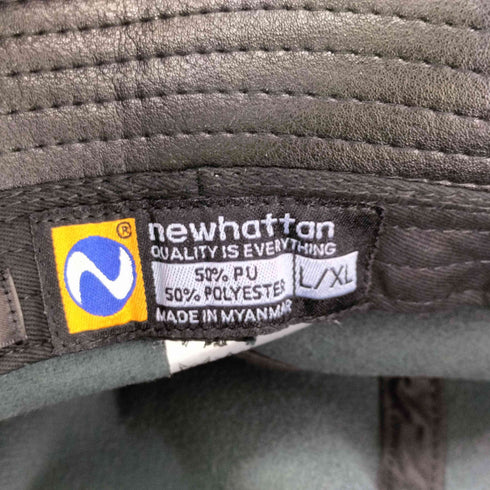 ノーアイディー NO ID. シンセティックレザーバケットハット メンズ ONE SIZE