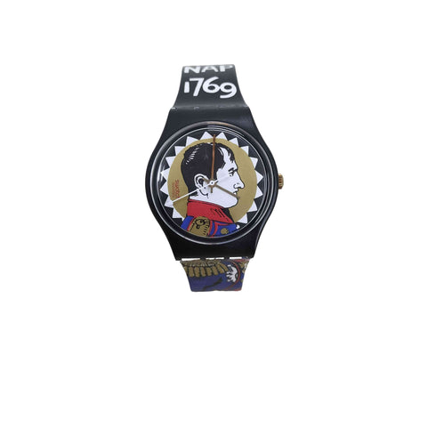 SWATCH QUARTZ デザイン腕時計 メンズ