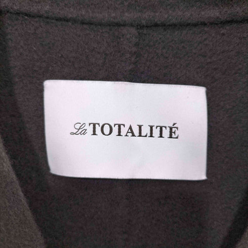 ラトータリテ La Totalite ウールナイロン リバーPコート レディース