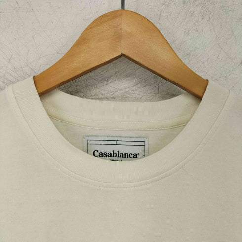 カサブランカ Casablanca CASA TENNIS CLUB TEE クルーネック プリントTシャツ メンズ import:XS