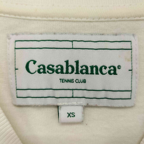 カサブランカ Casablanca CASA TENNIS CLUB TEE クルーネック プリントTシャツ メンズ import:XS