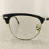 レイバン Ray-Ban CLUBMASTER CLASSIC スクエア ハーフリムグラス メンズ 140