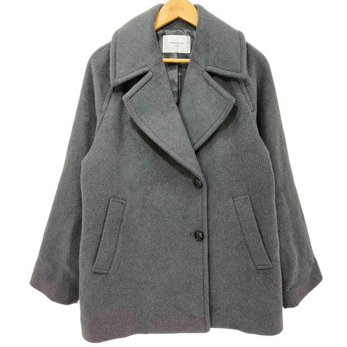 オペークドットクリップ OPAQUE.CLIP ウールカシミヤブレンド ミドルピーコート レディース JPN:38