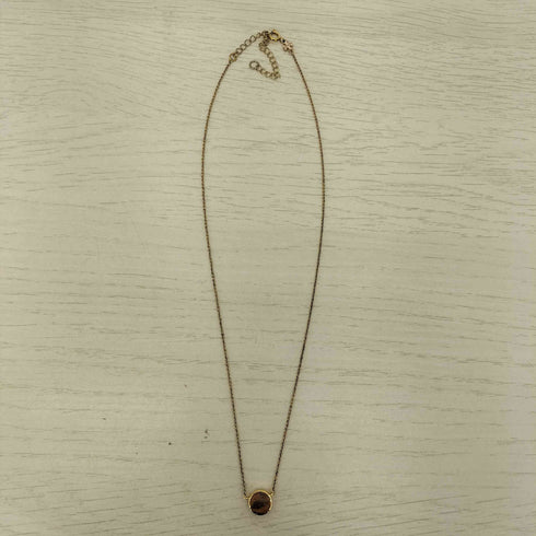 トリーバーチ TORY BURCH キラ エナメル ペンダント ゴールド×アイボリー レディース