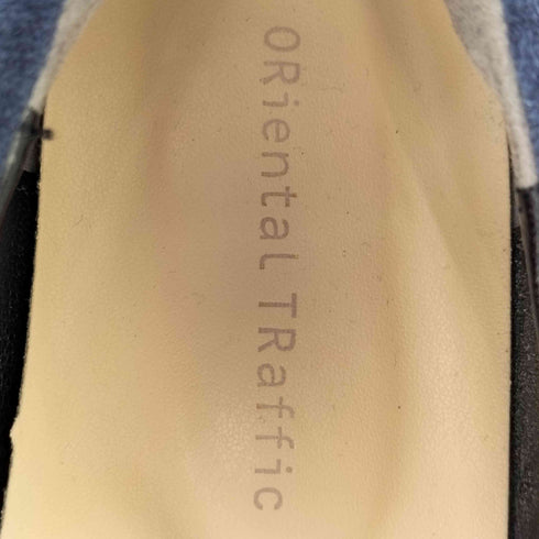 オリエンタルトラフィック ORiental TRaffic 跳べるパンプス メタリックラインヒール レディース JPN:38