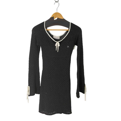 アンドマリー AND MARY Lily crochet mini dress レディース FREE