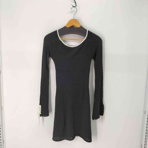アンドマリー AND MARY Lily crochet mini dress レディース FREE